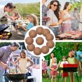 thumbnail image 3 of OUNONA 10Pcs Wood Grain Pattern Disposable Paper Plates for Multi Occasion Party and Household Use, 3 of 8