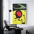 thumbnail image 3 of Posters Painter Joan Miró Vuelo De Pájaros Abstract Wall Art Prints Decor Hanging Picture Painting 16x24inch(40x60cm), 3 of 6