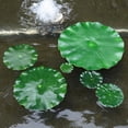 thumbnail image 3 of Artificial Fake Lotus Leaf Pond Pool Decoration Simulation Floating Water lily Leaf, 3 of 5