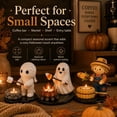 thumbnail image 5 of Halloween Scarecrow Corn Roast Halloween Candle Holder, Ceramic 8X4 In, Fall Living Room Decor, Table Accent, 1 Pc, 5 of 5