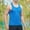 Blue, variant on ZZwxWA Men's Mesh Workout Tank Top Slim Fitted Sleeveless T Shirts Casual Gym Muscle Training Vest Solid Breathable Shirt