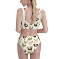 thumbnail image 5 of High Waisted Bikini Sets For Women, Chicken Cartoon Swimsuits Tummy Control, Two Pieces Bathing Suit, 5 of 8
