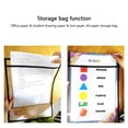 thumbnail image 2 of Maoww 10 Pcs Sacs à Documents Réutilisables en PVC Transparent Effaçable à Sec pour Animaux de Compagnie Écriture Rouge Sac Effaçable à Sec Sac Durable pour Documents Cadeau pour Enfants, 2 of 9