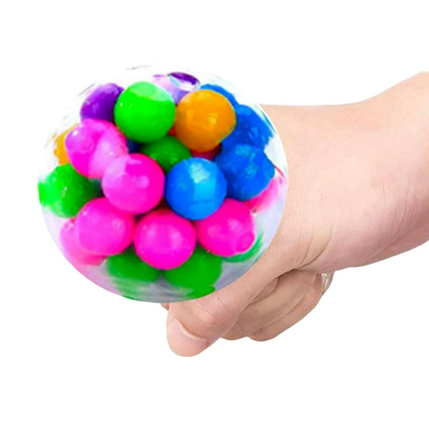 Novedad Bolas De Arco Iris Accesorios Para Trucos Juguete