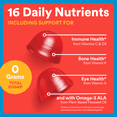 thumbnail image 3 of SmartyPants Kids Zero Sugar Multi & Omega Gummies, New Look & Improved Formula, 60 Ct, 3 of 9