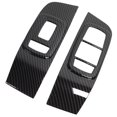 thumbnail image 3 of Panel de interruptor de ventana de estilo de fibra de carbono, 2 uds., bisel, adaptaciones de coche, reemplazo para Dodge Challenger 2015-2021, 3 of 5