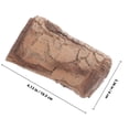 thumbnail image 4 of FONDOTIN 1Pcs Outdoor Key Storage Box Brown Resin Stone Design For Garden Use, 4 of 5