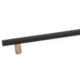 thumbnail image 5 of Alno A2902-8 Vita Bella 8" Center To Center Modern Knurled Bar 10" Cabinet Bar Handle /, 5 of 7