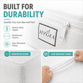 thumbnail image 6 of Hygea Natural Luxurious Bed Bug Mattress Protector Cover Zipper Bedding, Waterproof, XL Twin, 6 of 7