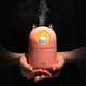 thumbnail image 4 of Humidificador mini para gatos con vapor frío y modo de vapor ajustable y luz nocturna (rosa), 4 of 5