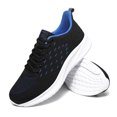 thumbnail image 3 of Men's Running Shoes Lace‑Up Mesh Upper Athletic Sneakers with Curved Midsole for Daily Walking and Casual Outdoor Activities, 3 of 7