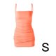 thumbnail image 1 of Vestido de verano sin mangas con cuello barco para mujer, vestido ajustado para club nocturno, naranja, S Sweethay AP1098-21B, 1 of 7
