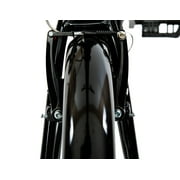 ZiZZO 26 lbs. Via 20 7-Speed Aluminum Alloy Folding Bicycle, Black, All Genders