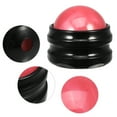 thumbnail image 4 of Manual Massage Roller Ball Body Massage Tool Stress Ease Polypropylene Artificial Resin Black Pink, 4 of 6
