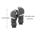 Ski Gloves Snow Gloves For Women Snowboard Gloves Extra Large Rubber