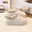 Beige, variant on Boys Girls Slippers Platform Mini Boots Anti-Slip Short Ankle Boot Faux Fur Winter Cozy Warm House Shoes Indoor Outdoor Size 3-10