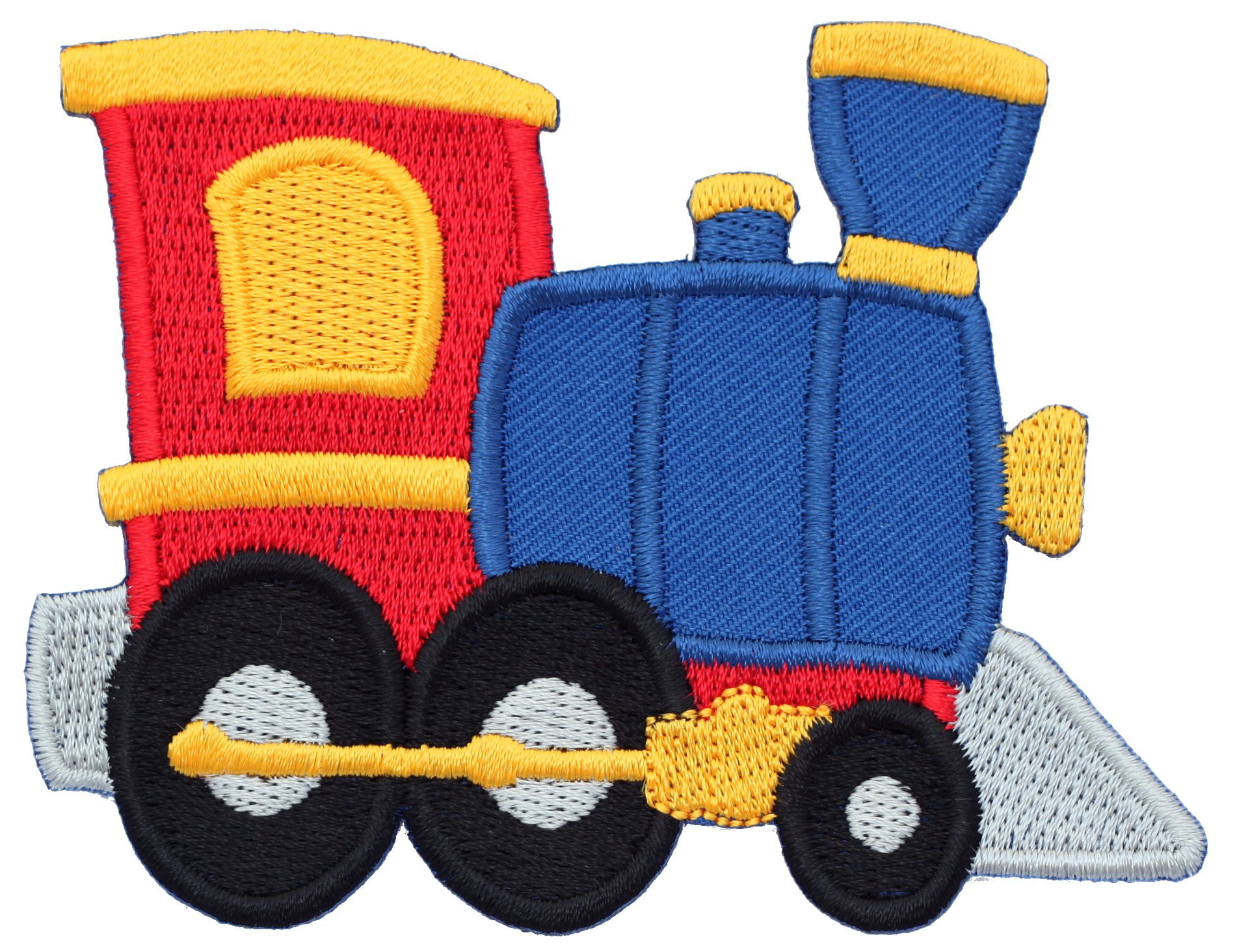 IRON ON EMBROIDERED APPLIQUE PLANE TRAIN OR LORRY........A031-34 TRACTOR