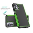 thumbnail image 3 of Tekcoo Cases for Galaxy A32 / Galaxy A52 / Galaxy A72 5G, Tekcoo [Tmajor] Shock Absorbing [Green] Rubber Silicone & Plastic Bumper Grip Cute Sturdy Hard Phone Cases Cover, 3 of 7