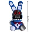 thumbnail image 2 of Five Nights -Plush Toys,9.8inches FNAF Security Breach Bonnie Doll,Collectible Nightmare Freddy Plush Toys for Kids Fans, 2 of 3