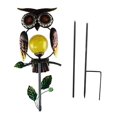 thumbnail image 1 of Estatua de señuelo de de metal, pintadas , iluminación LED para exteriores, paisaje, y decoración de jardín luz kusrkot Lámpara de noche, 1 of 8