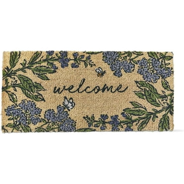 Sage Welcome Estate Door Mat 18X30 Inch