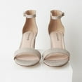 thumbnail image 5 of J. Adams Daisy Block Heel Sandals, Ankle Strap Block Heels Open Toe Dress Shoes, Chunky Heels Comfortable and Stylish for Women, 5 of 7
