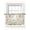 Multicolor, variant on Wildflowers Sheer Kitchen Tier Curtains 24 Inch length,Rod Pocket Half Curtains Short Drapes,Blossoming Botanical Prints Garden Floral Light Filtering Small Window Treatments 2 Pcs 27.5"W x 24"L