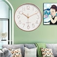 thumbnail image 3 of Reloj de pared de cuarzo de 8 pulgadas, reloj silencioso Simple, reloj de pared Digital cúbico sin agujeros, decoración del hogar, decoración para sala de estar y dormitorio, 3 of 5