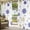 Navy Blue, variant on Outdoor Curtains for Patio Waterproof, Christmas Snowflakes Outdoor Privacy Panels Grommet, Winter Xmas Snow Yellow Teal Blue Blackout Outside Curtains for Porch/Cabana 54"x95", 2 Panels