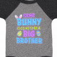 thumbnail image 4 of Inktastic Some Bunny is Going to Be a Big Brother with Bunny Ears and Eggs Boys Baby Bodysuit, 4 of 5