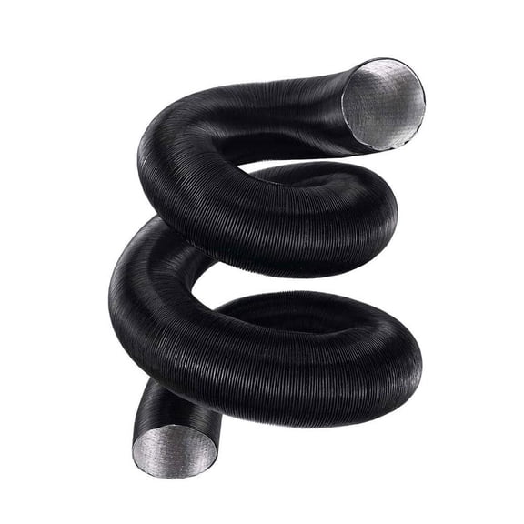 75mm Flexible Ducting Pipe Hose for Parking Heater, Camper and Vehicle Heating Systems,Heat Resistant Pipe (300cm Stretched Length)