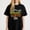 Black-1, variant on Women's T-shirt Vegetable Themed Graphic S 4-XL Short Sleeve Graphic Tee