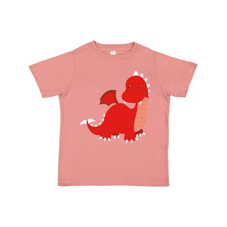

Inktastic Adorable Red Dragon Gift Toddler Boy Girl T-Shirt