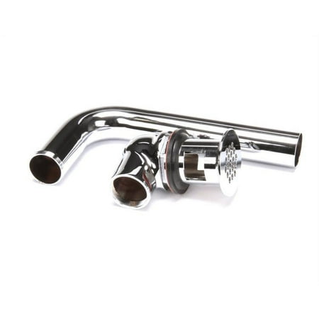 

T&S Brass B-0898-OF Grid Drain Assembly Offset Polished Chrome