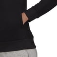 thumbnail image 4 of adidas Women's Loungewear Essentials Logo Fleece Hoodie Medium Core Black/White, 4 of 7