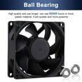 thumbnail image 3 of Ventilador axial EC Wathai 80 mm x 25 mm AC 110-240 V 2 W 2800 RPM, 3 of 7