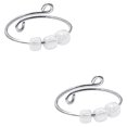 thumbnail image 1 of Espiral de bobina simple, las cuentas giran libremente, anillo de cuentas de ansiedad, adecuado para mujeres Wmkox8yii  fajkfhkj1368, 1 of 9
