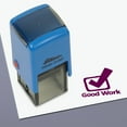 thumbnail image 1 of Printtoo TeachersStampGood Work Self,Inking RubberStampMotivation Encouragement Review Messages Grading For Homework School Classroom - Violet, 1 of 1