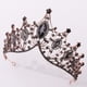thumbnail image 3 of Corona de novia barroca vintage, corona de princesa de cristal, tiara de novia con diamantes de imitación, diadema para boda, para novia, mujer, baile de graduación, desfile, 3 of 8