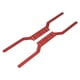 thumbnail image 5 of 2 rieles de chasis de coche RC, piezas de repuesto para modificación DIY para MN168 Rojo, 5 of 9