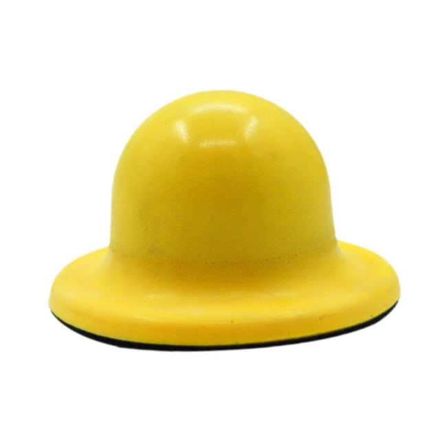 Disco de pulido de bloque de lijado Manual, almohadilla de lijado redonda Manual de 4 pulgadas, almohadilla de pulido para luces de coche, carpintería
