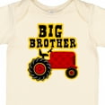thumbnail image 4 of Inktastic Red Tractor Big Brother Boys Baby Bodysuit, 4 of 5