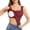 Red, variant on U-Back Workout Tank Tops for Women with Built in Bra,Removable Pads Racerback Sleeveless Gym Athletic Yoga Tops