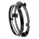 thumbnail image 1 of Headlight Mount Bracket Front Light Round Holder Fixing Base 7in Fit for Jeep Wrangler JKBlack, 1 of 5