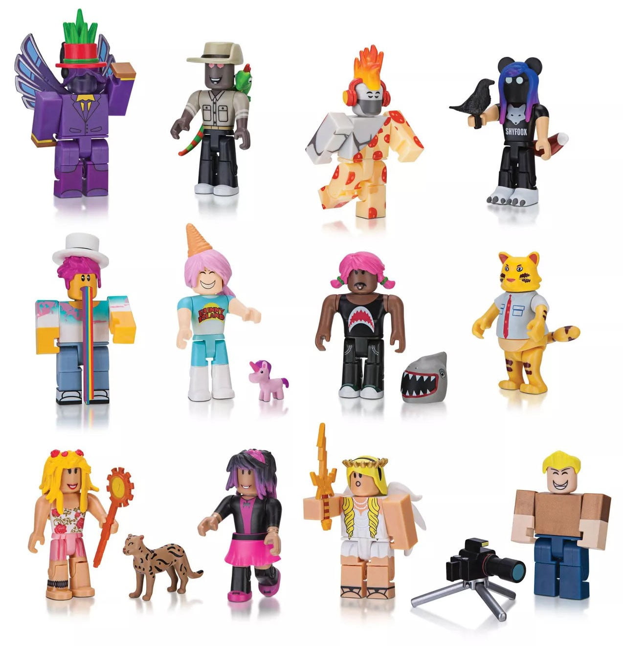 Roblox Series 2 Celebrity Collection Figure 12 Pack Set Walmart Com Walmart Com - roblox figures 2019