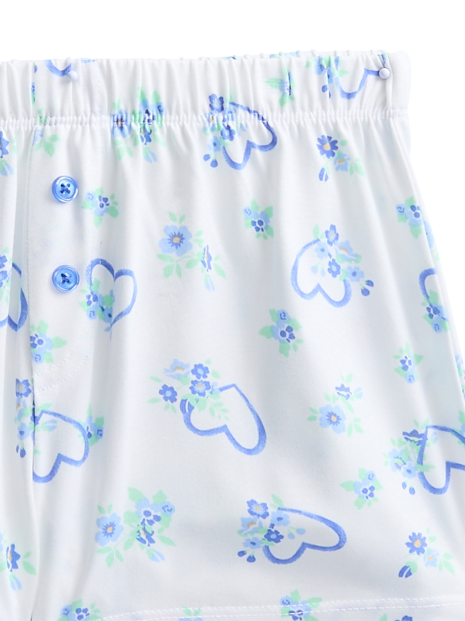 Wonder Nation Girls Short Sleeve Tee and Shorts Pajama Set, 2-Piece, Sizes 4-18