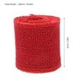 thumbnail image 2 of Luxshiny De Yute Roja Para Natural En Bodas Y Celebraciones Navideñas, 2 of 6