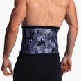 thumbnail image 3 of Men Sauna Suits Waist Trimmer Belly Wrap Workout Sweat Band Abdominal Trainer Weight Loss Shaper Tummy Control Slimming Belts, 3 of 4
