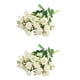 thumbnail image 2 of Uuiauoio 2 pcs Artificial Flowers Faux Flowers Bulk Flower Leaf with Stems Arrangements for Wedding Bouquets Party Table Centerpieces Home Decorations Indoor Outdoor, 2 of 6