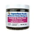 thumbnail image 2 of Aquatic Foods Inc. Axolotl Food 3/16" - 4mm Soft Moist Sinking Rangen Salmon Meal Pellets for Axolotl, Aquatic Newts, Shrimp, Snails, Bottom Fish, All Tropical Fish…11oz Med Round Jar, 2 of 9